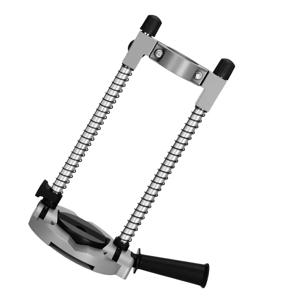 1pc Adjustable Angle Drill Holder 45 Degree Angled Hole Positioning Bracket For Woodworking Power Tools