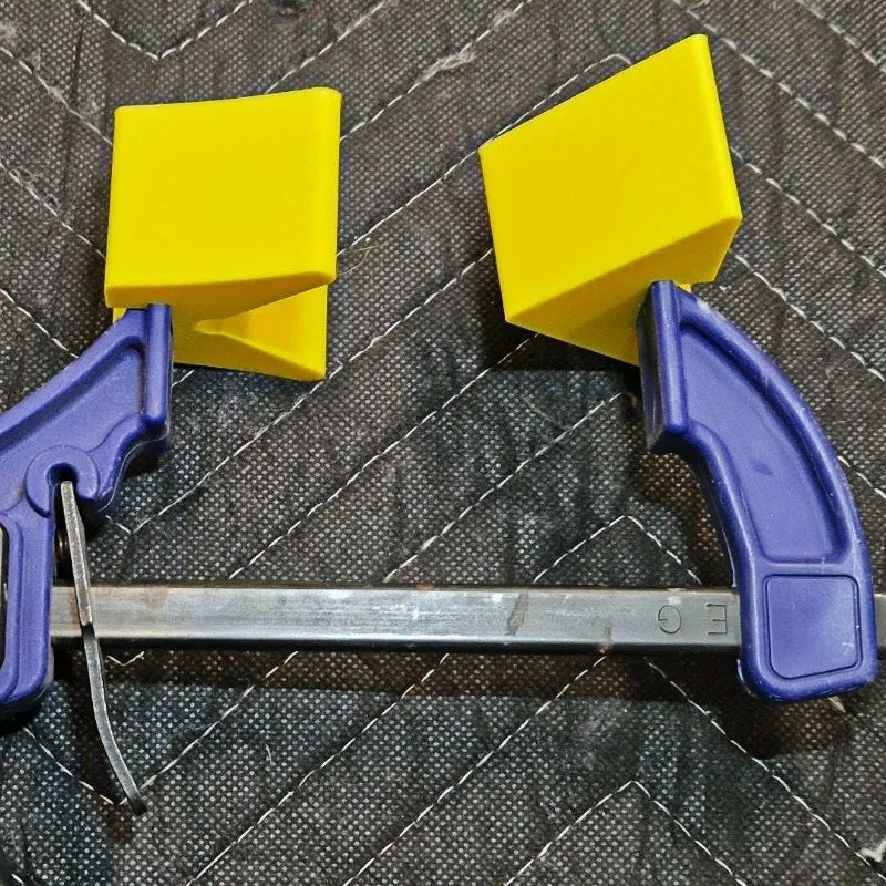 Quick Clamp Angle Adapter Engineered to Work with 2026 Series Quick Clamps, Providing Angled Grip for Woodworking And Projects