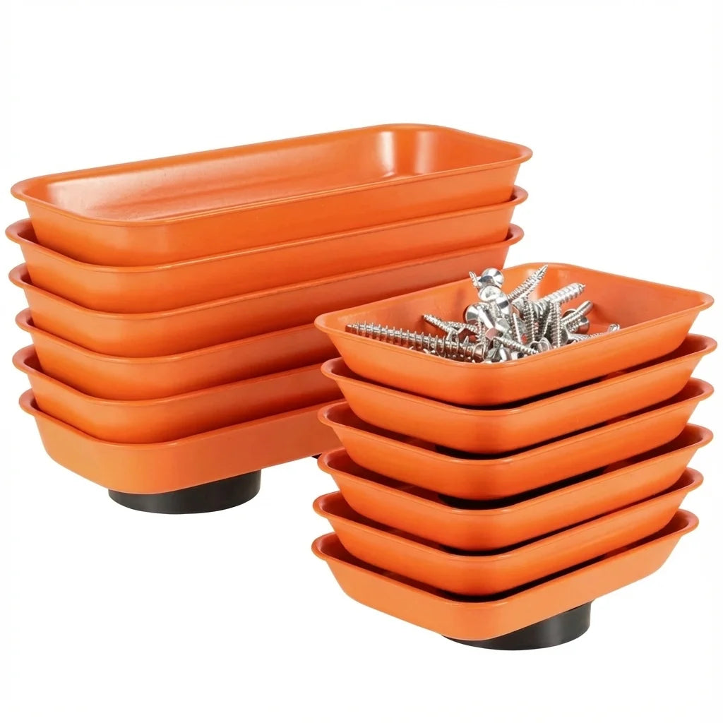  magnetic parts tray set stainless steel bowl organizer